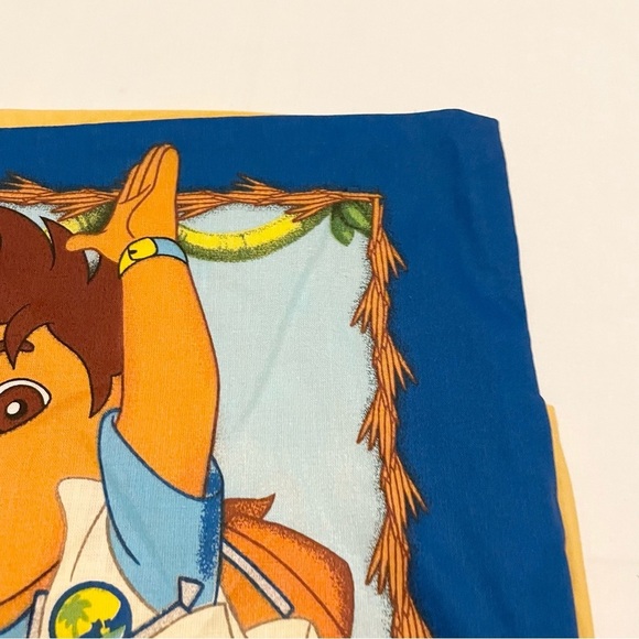 Go Diego Pillowcase Homemade 17” x 15.5” Pillow Case - Picture 7 of 16